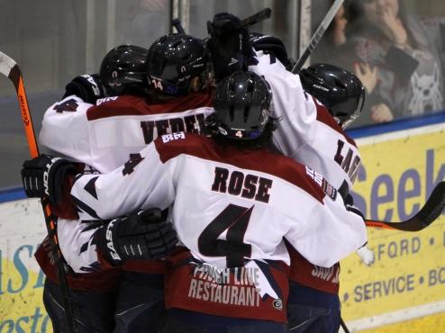 Ice Dogs beat Brown Bears 5-1