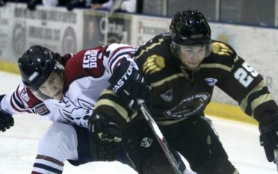 Ice Dogs cruise past Brown Bears in series opener