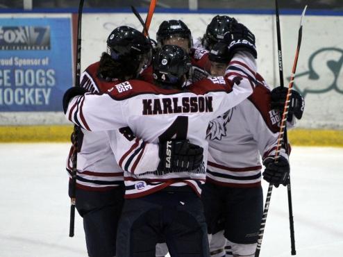 Ice Dogs blank Bismarck Bobcats in NAHL opener