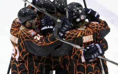 Ice Dogs trounce Tomahawks 8-3