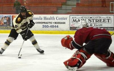 Todd Burgess hat trick aids Ice Dogs shutout of Kenai River