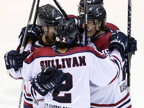 Ice Dogs overwhelm Jets in series opener