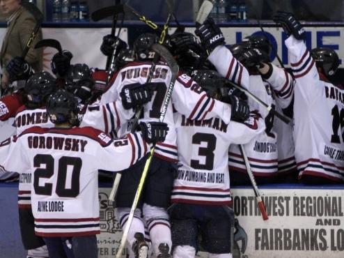 Ice Dogs’ second-period surge evens playoff series with Chill