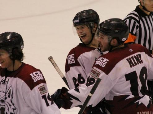 Ice Dogs win epic series