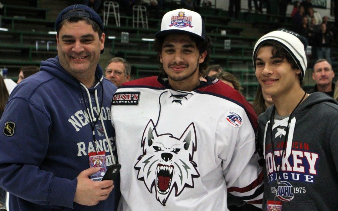 Goalie CJ Boothe steps up for the Ice Dogs