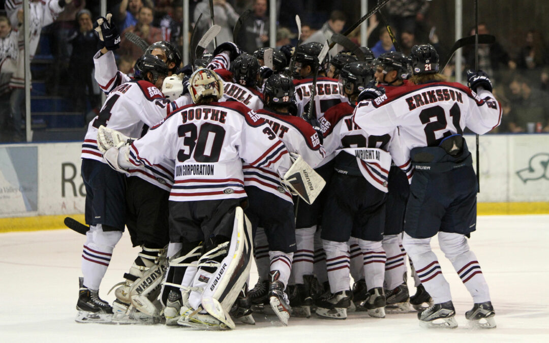 Ice Dogs win shootout with Johnstown Tomahawks