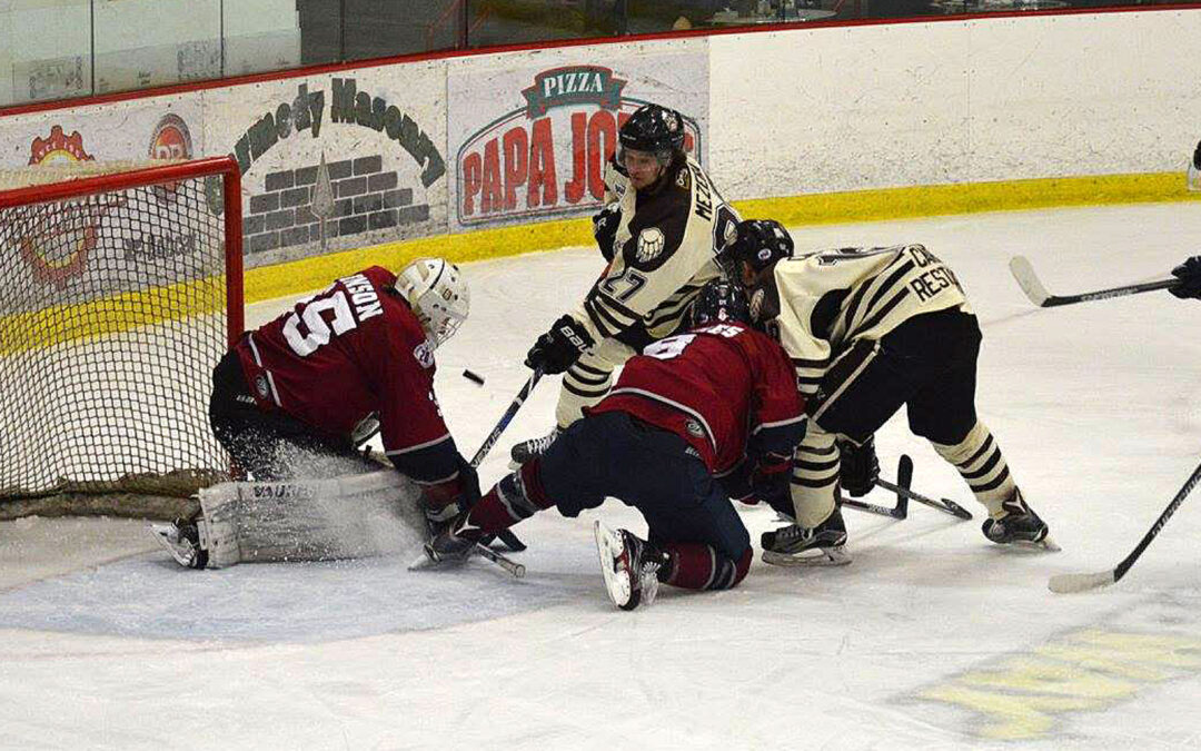 Ice Dogs hold on, beat Kenai River