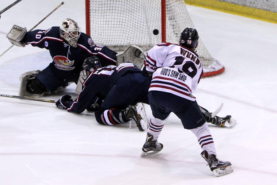 Ice Dogs sweep Topeka for sixth straight win