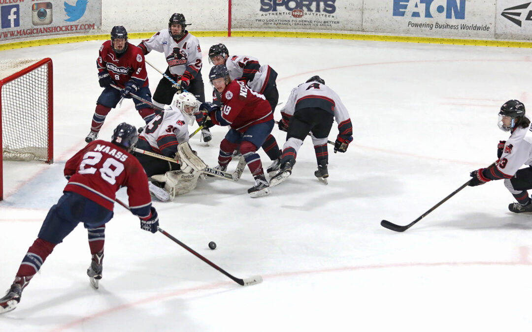 Ice Dogs roll, build 2-0 lead in playoff series