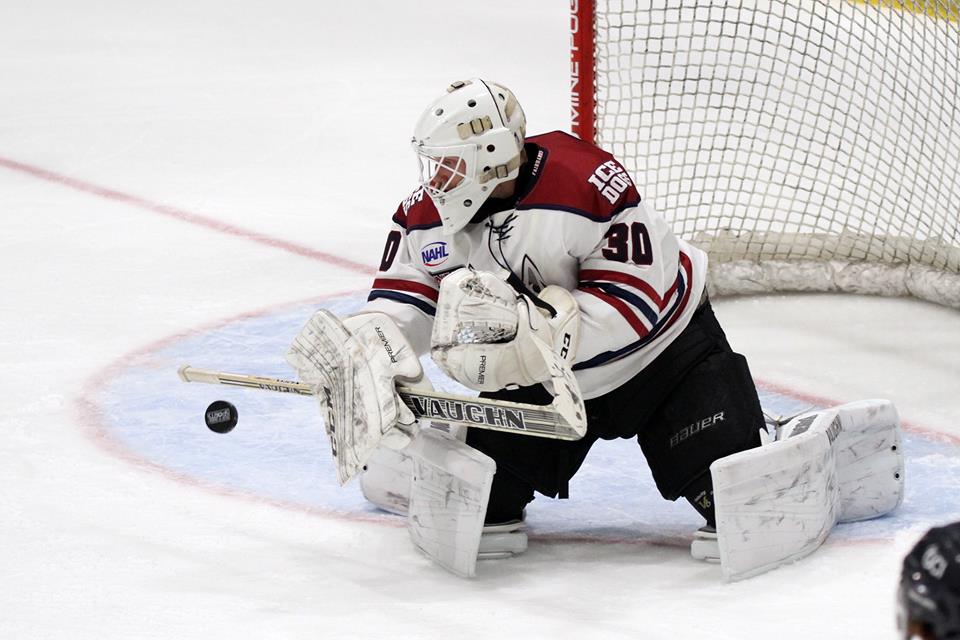 Ice Dogs overcome sluggish start for 4-2 win