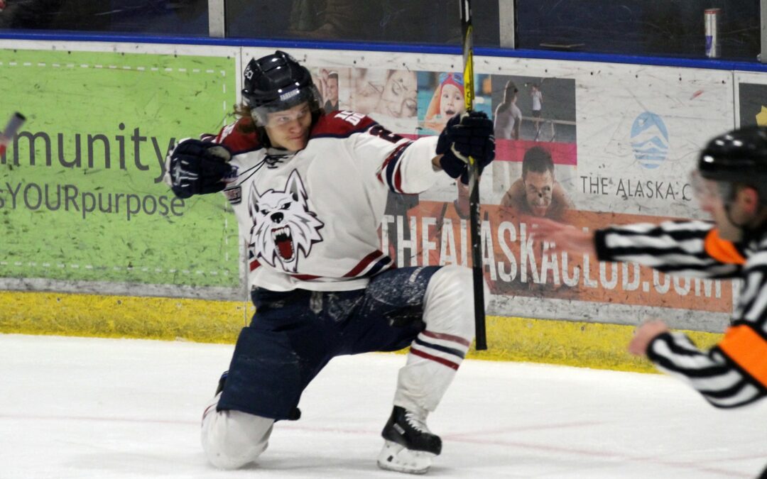 Schachle’s hat trick helps propel Ice Dogs past Minotauros
