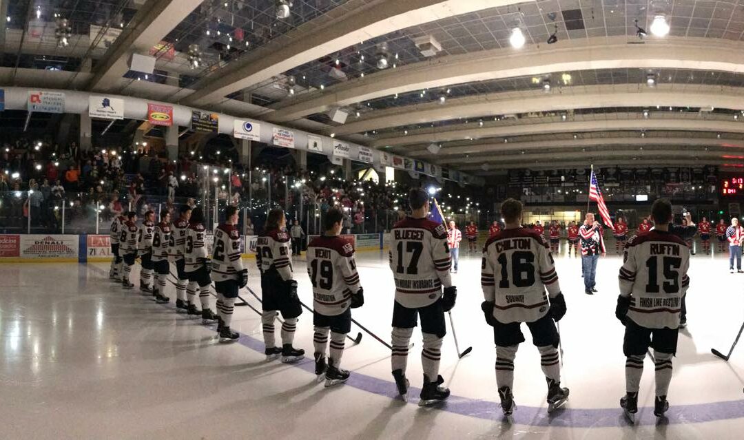 Ice Dogs battle to a 19-game winning streak