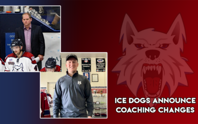 Ice Dogs announce coaching changes