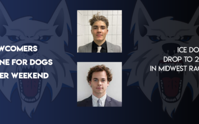 Ice Dogs win one, lose one
