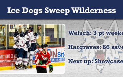 Ice Dogs sweep Wilderness