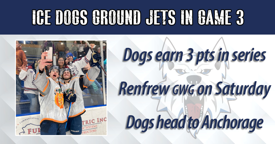 Dogs earn three points out of Jets series