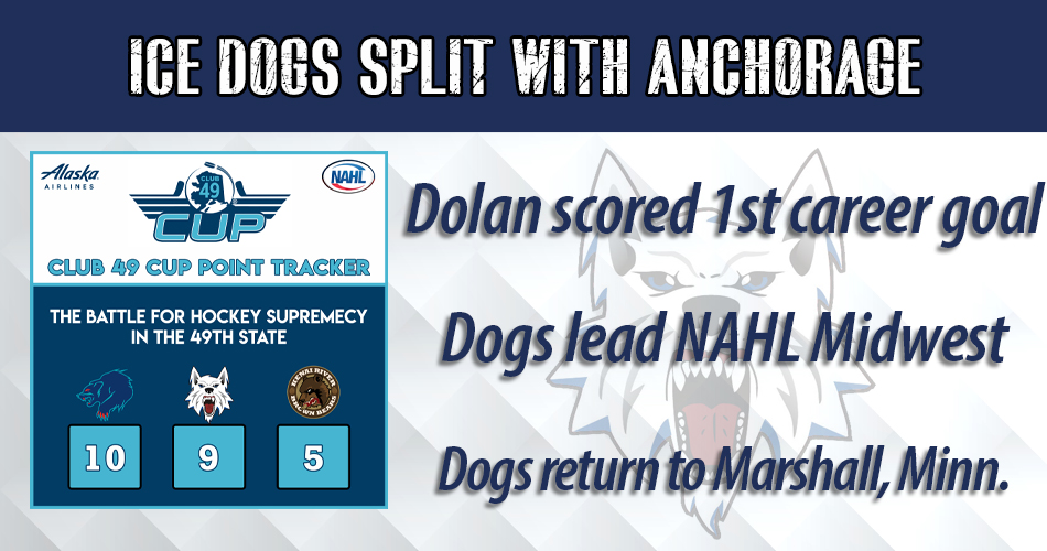 Ice Dogs head to Marshall for annual series