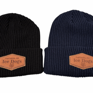 Leather Patch Beanie