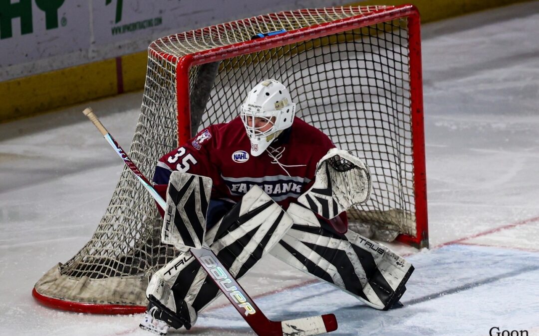 ICE DOGS GOALTENDER MASON MCELROY MAKES NCAA DIVISION I COMMITMENT